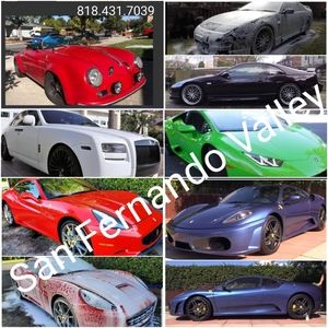 Mobile car wash in San Fernando Valley